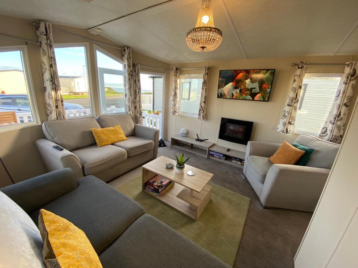 Cosy & Modern Private Seaview Caravan North Seaton Exterior photo